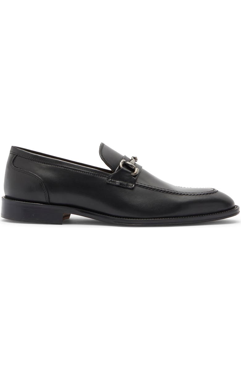 Nordstrom Italian Collection Manarola Bit Loafer, Alternate, color, Black Leather