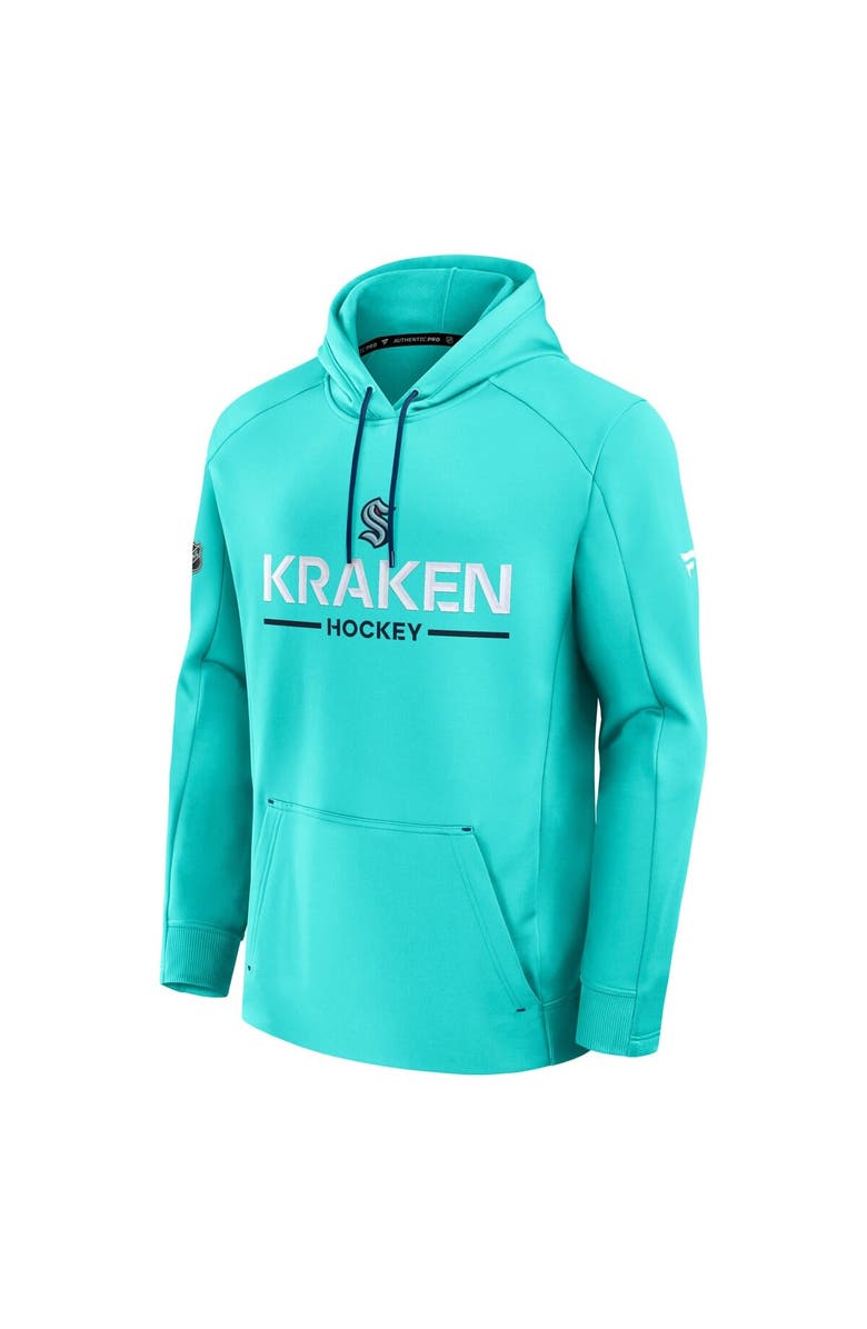 FANATICS Men's Fanatics Light Blue Seattle Kraken Authentic Pro Rink Hoodie, Alternate, color, Light Blue
