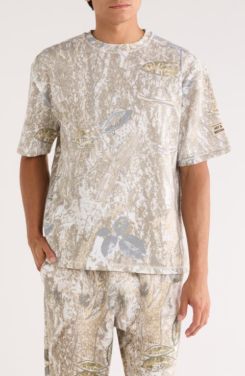 Camouflage Fleece T-Shirt