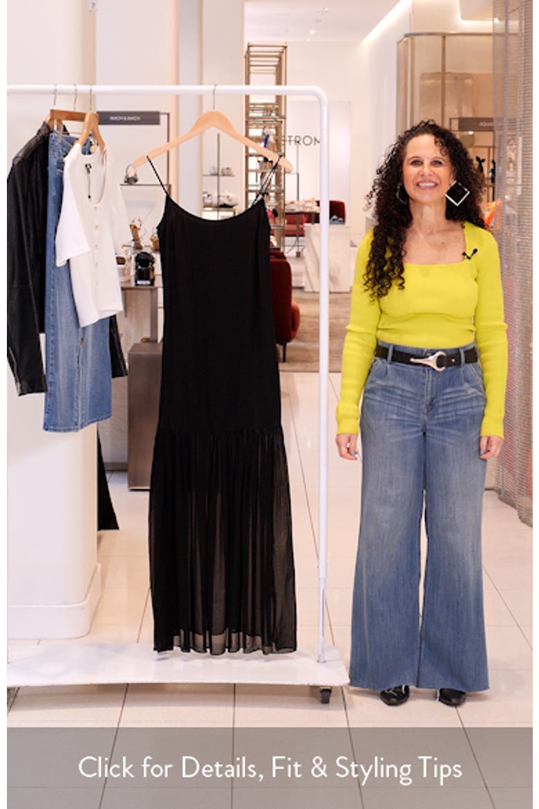 Chandra Sleeveless Ruffle Hem Maxi Dress video
