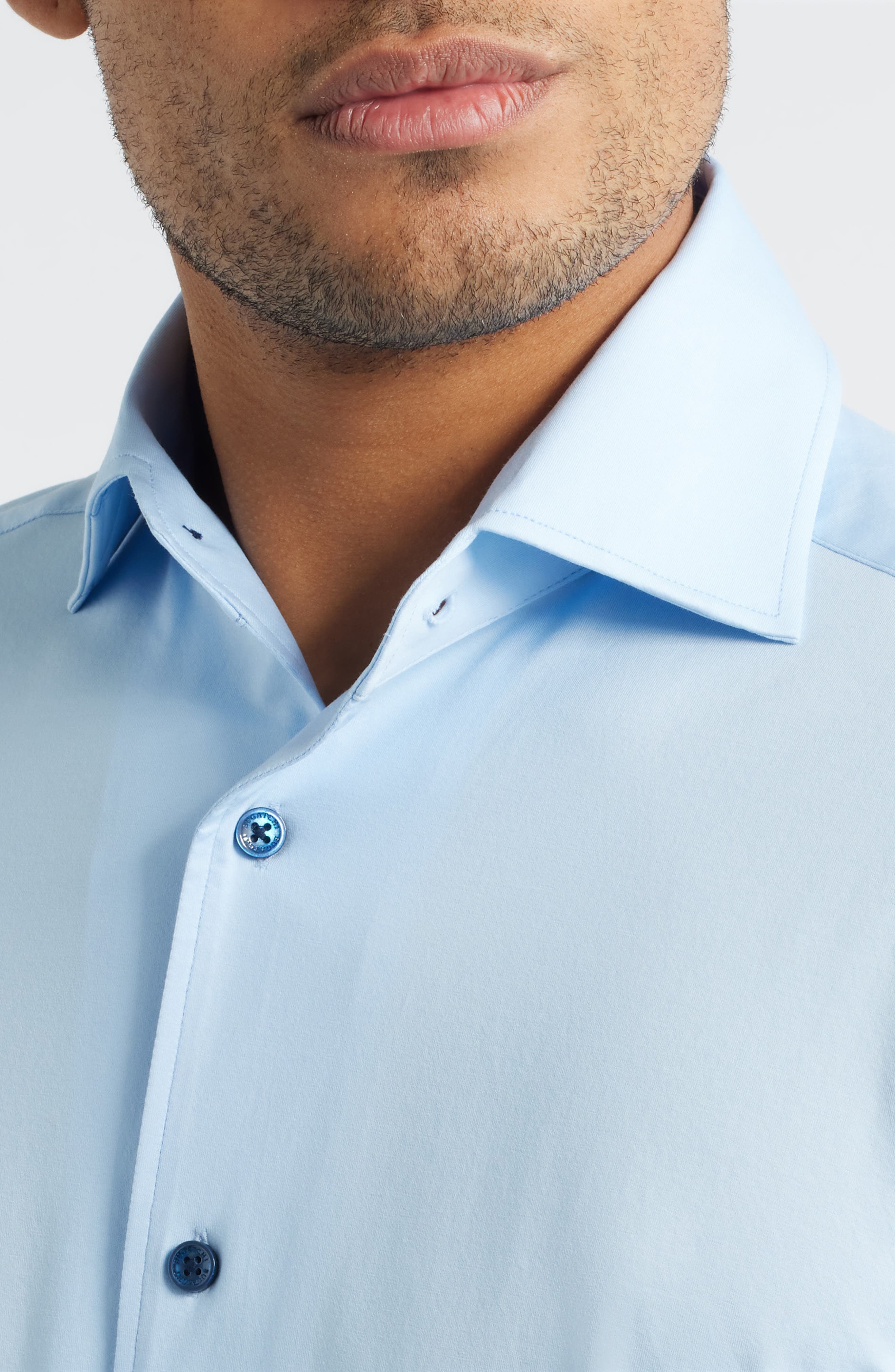 James OoohCotton Solid Button-Up Shirt - image 4