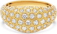 Sara Weinstock Honeycomb Diamond Dome Ring