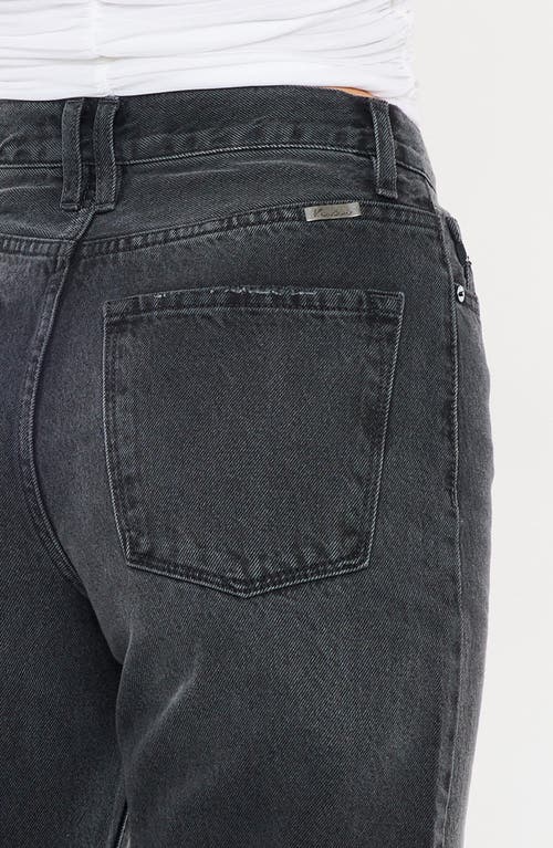Kancan Montana Ultra High Rise 90's Flare Jeans In Gray