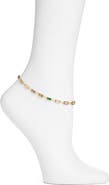 VIDAKUSH Prism Crystal Anklet