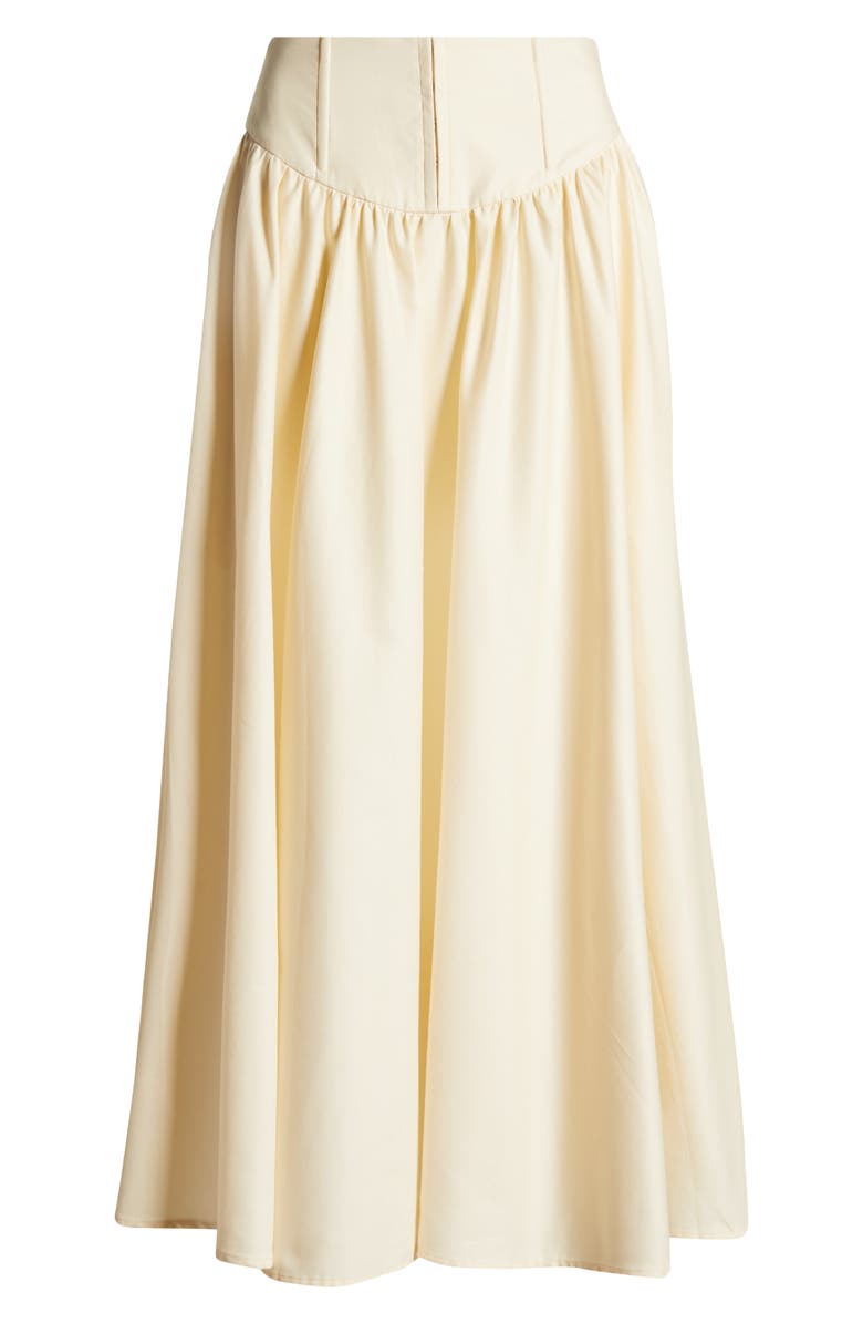 Reformation Polina Cotton Maxi Skirt, Alternate, color,