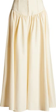 Reformation Polina Cotton Maxi Skirt