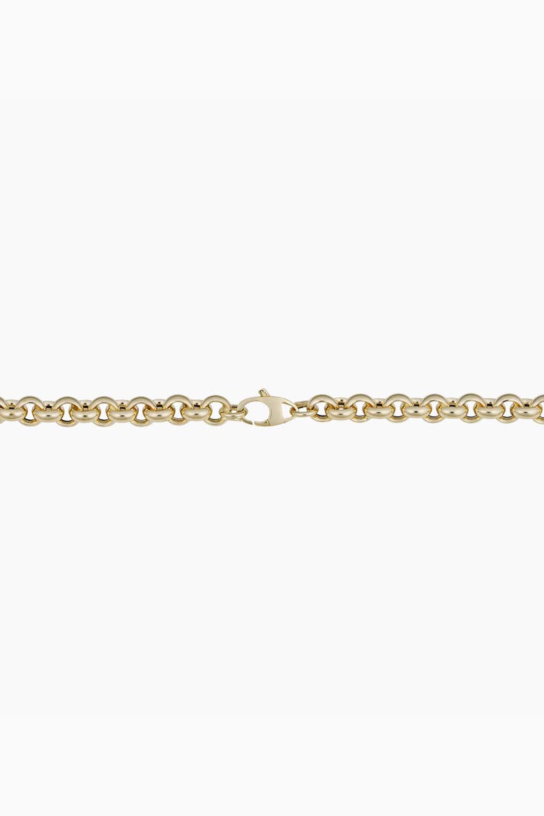 Penthouse Link Necklace, Alternate, color, Yellow Gold