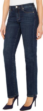 Liverpool Los Angeles Kennedy Straight Leg Jeans