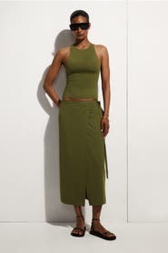 COS Sarong Wrap Skirt
