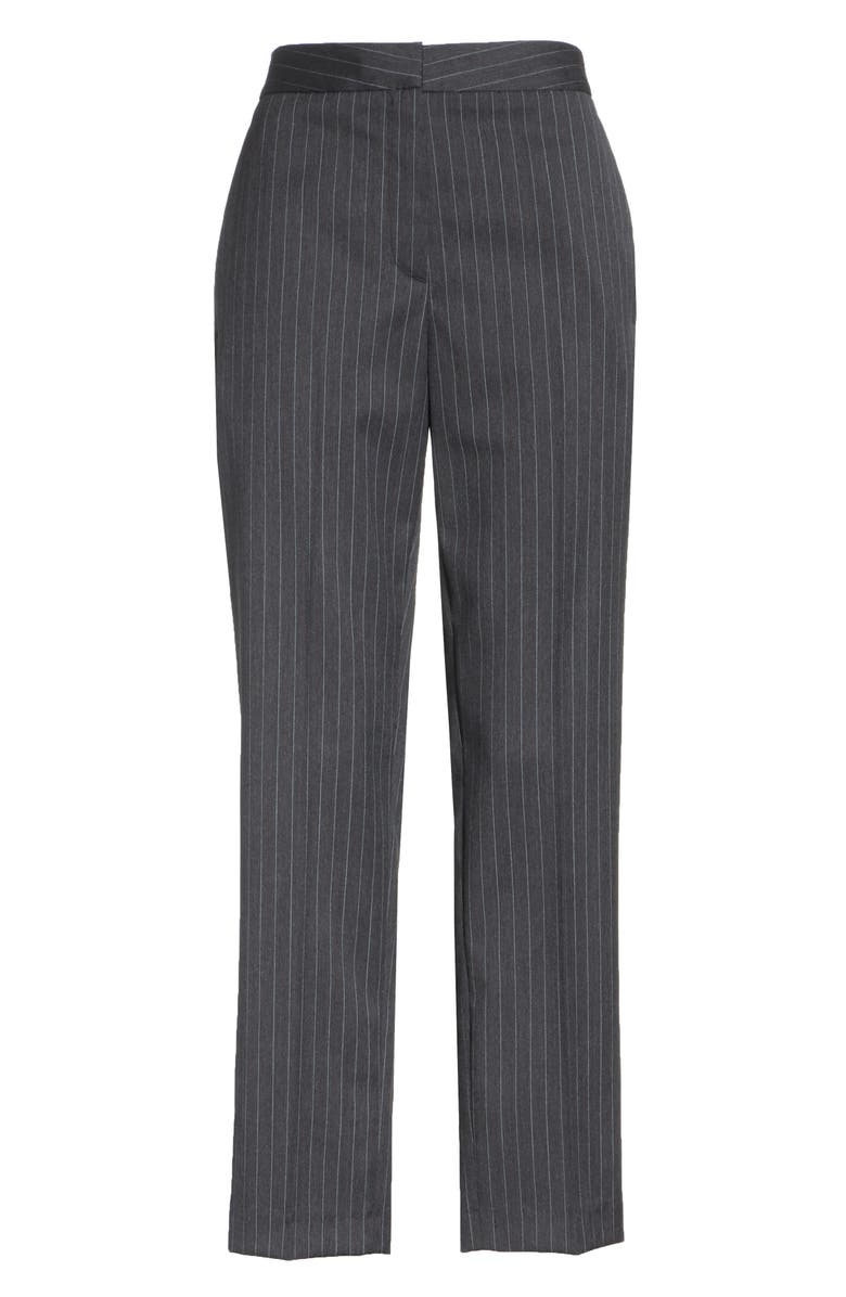 rag & bone Poppy Pinstripe Pants, Alternate, color, 