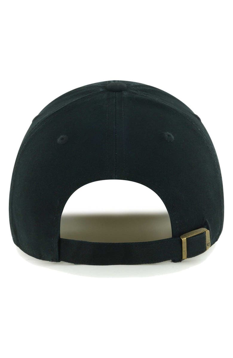 '47 Men's '47 Black Cincinnati Bengals Vernon Clean Up Adjustable Hat, Alternate, color, Black