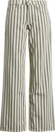 rag & bone Ultra Featherweight Cam Stripe Low Rise Straight Leg Jeans