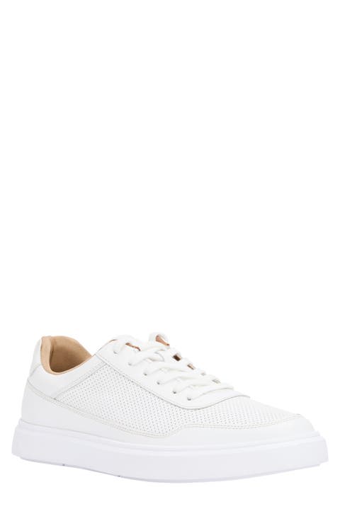 Andrew Perforated Leather Sneaker (Men)