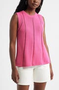 Caslon® Open Stitch Sleeveless Sweater