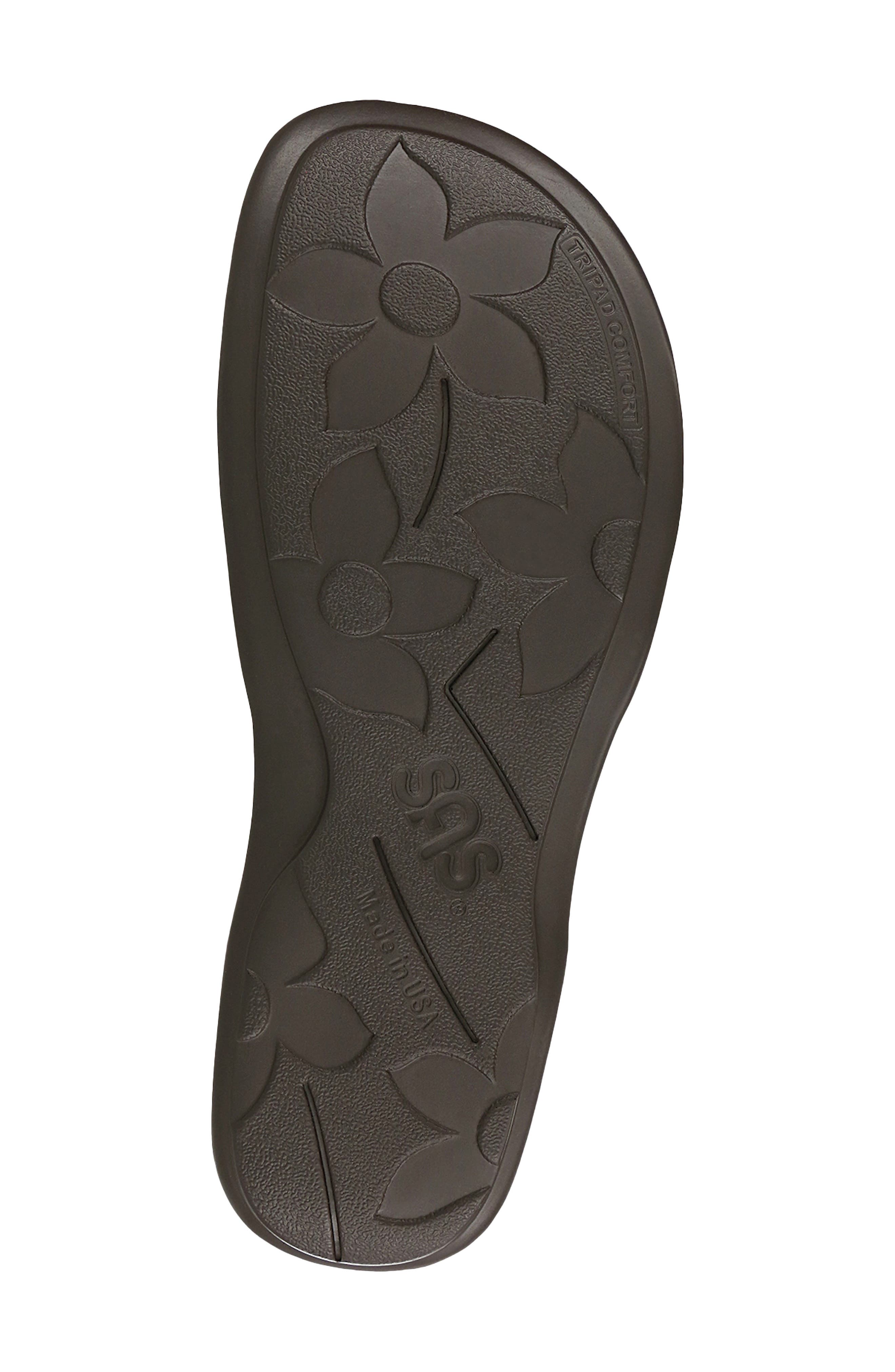 SAS Pampa Wedge Sandal, Alternate, color, Black