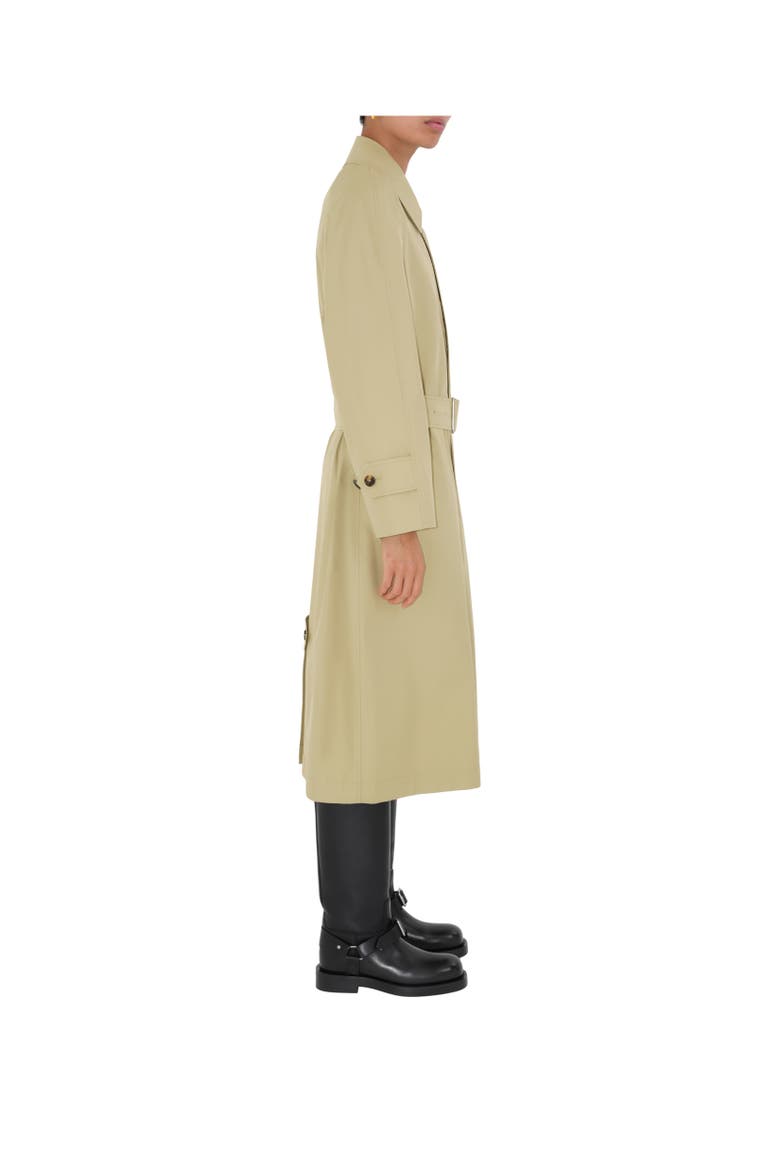 Long Gabardine Bradford Car Coat, Alternate, color, Hunter