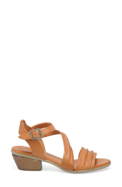 Miz Mooz Kailee Ankle Strap Sandal In Brandy