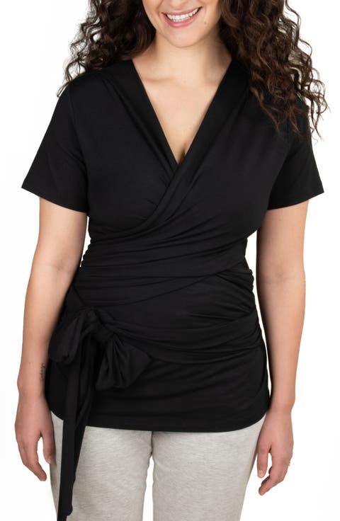 Skin-to-Skin Postparum Wrap Top