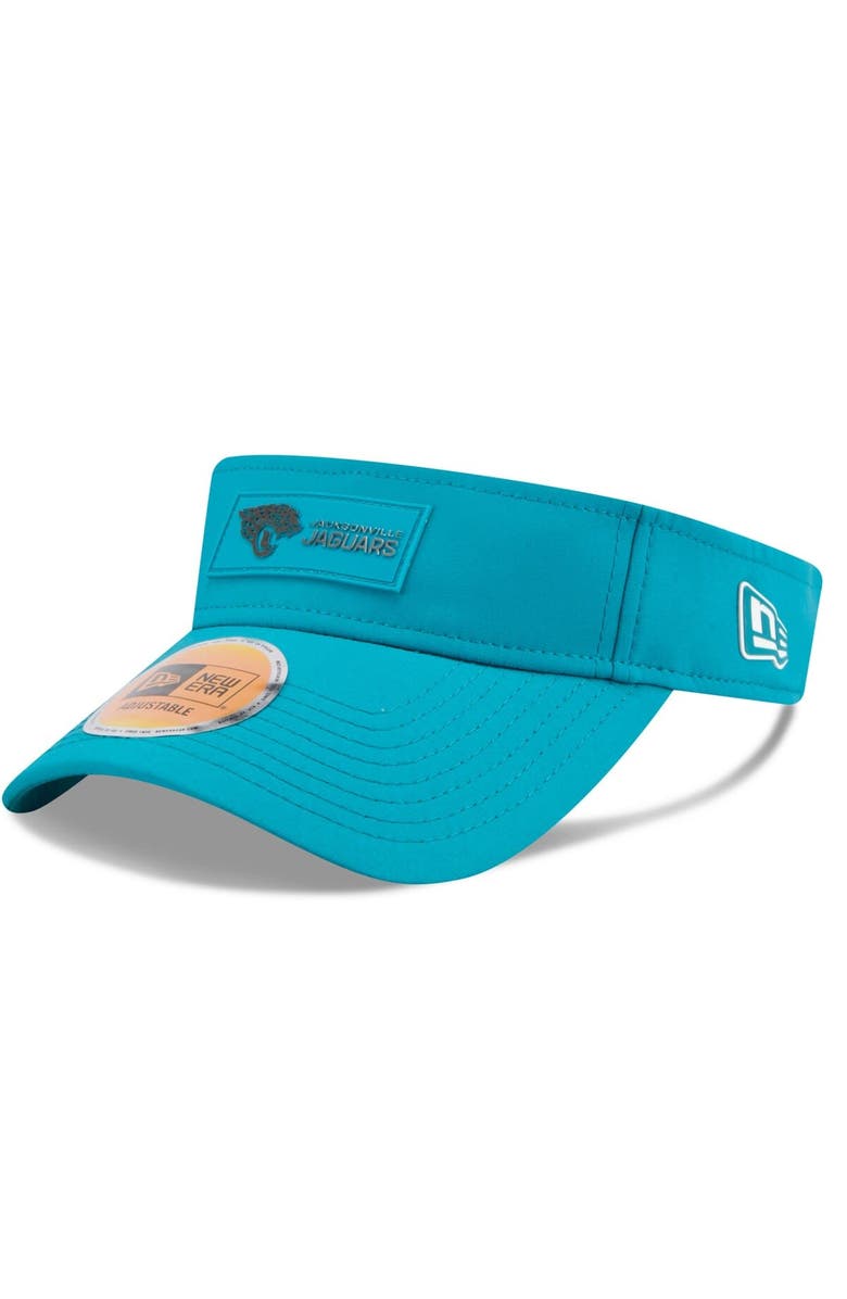 New Era Men's New Era Teal Jacksonville Jaguars 2025 Sideline Visor, Main, color, Teal
