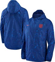 Nike Men's Nike Navy USMNT AWF Raglan Full-Zip Hoodie Jacket