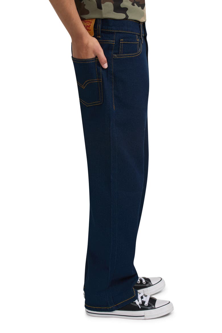 Kids' Loose Straight Fit Jeans, Alternate, color, ICE CAP