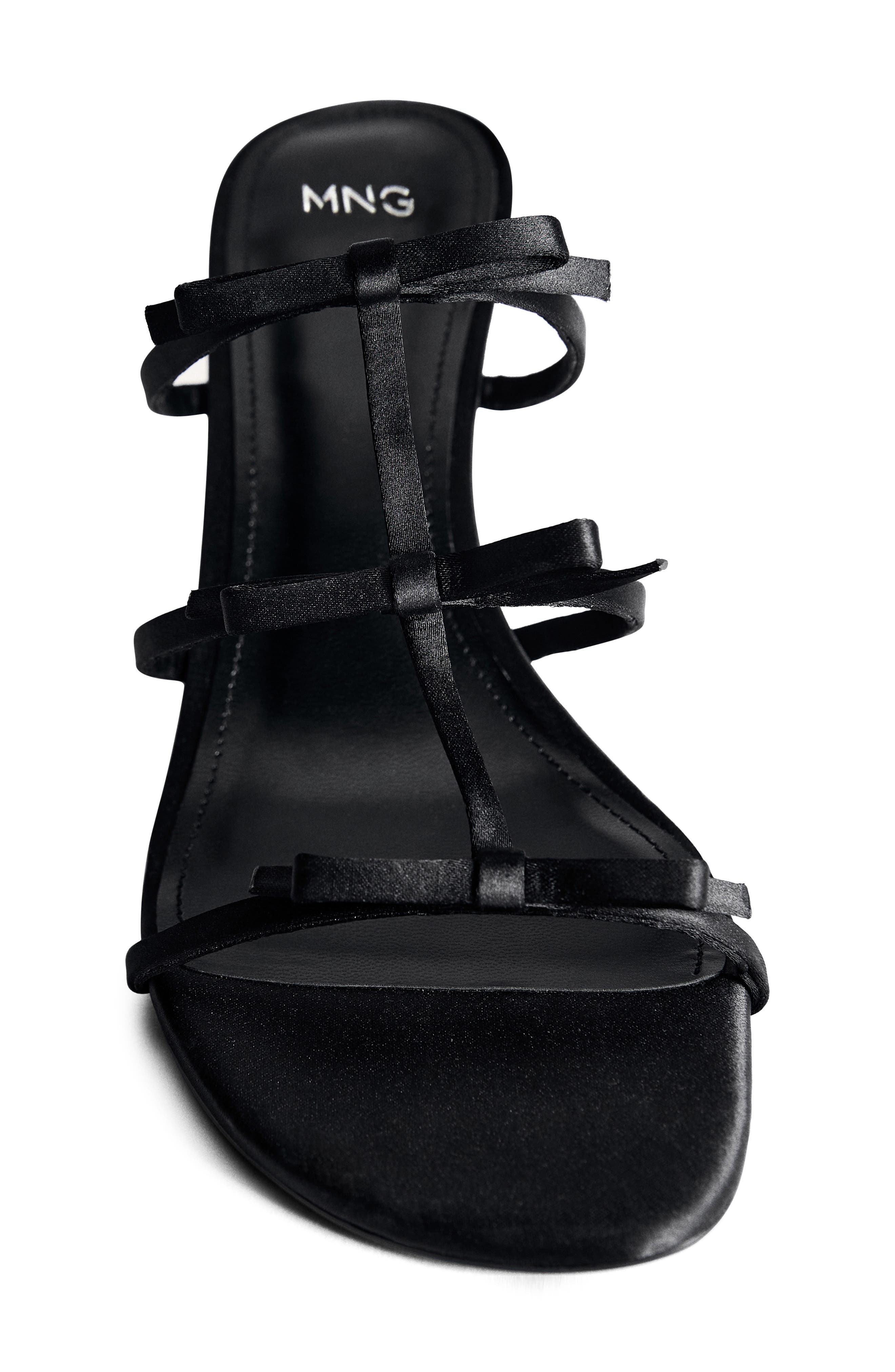 MANGO Slide Sandal, Alternate, color, Black