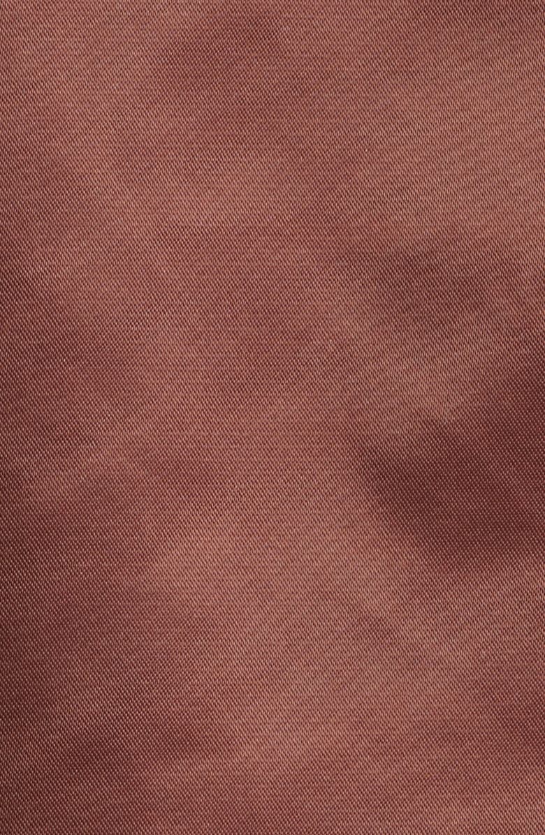 ICECREAM University Satin Graphic Snap-Up Jacket, Alternate, color, Brunette