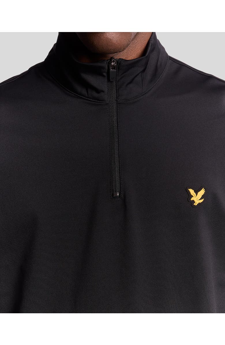 Lyle & Scott Golf Course Midlayer, Alternate, color, Jet Black