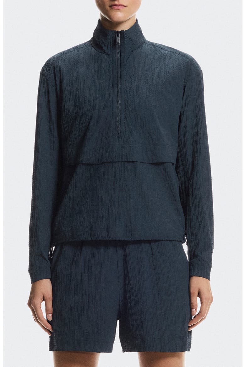 Courtside Half Zip Pullover, Main, color, MIDNIGHT