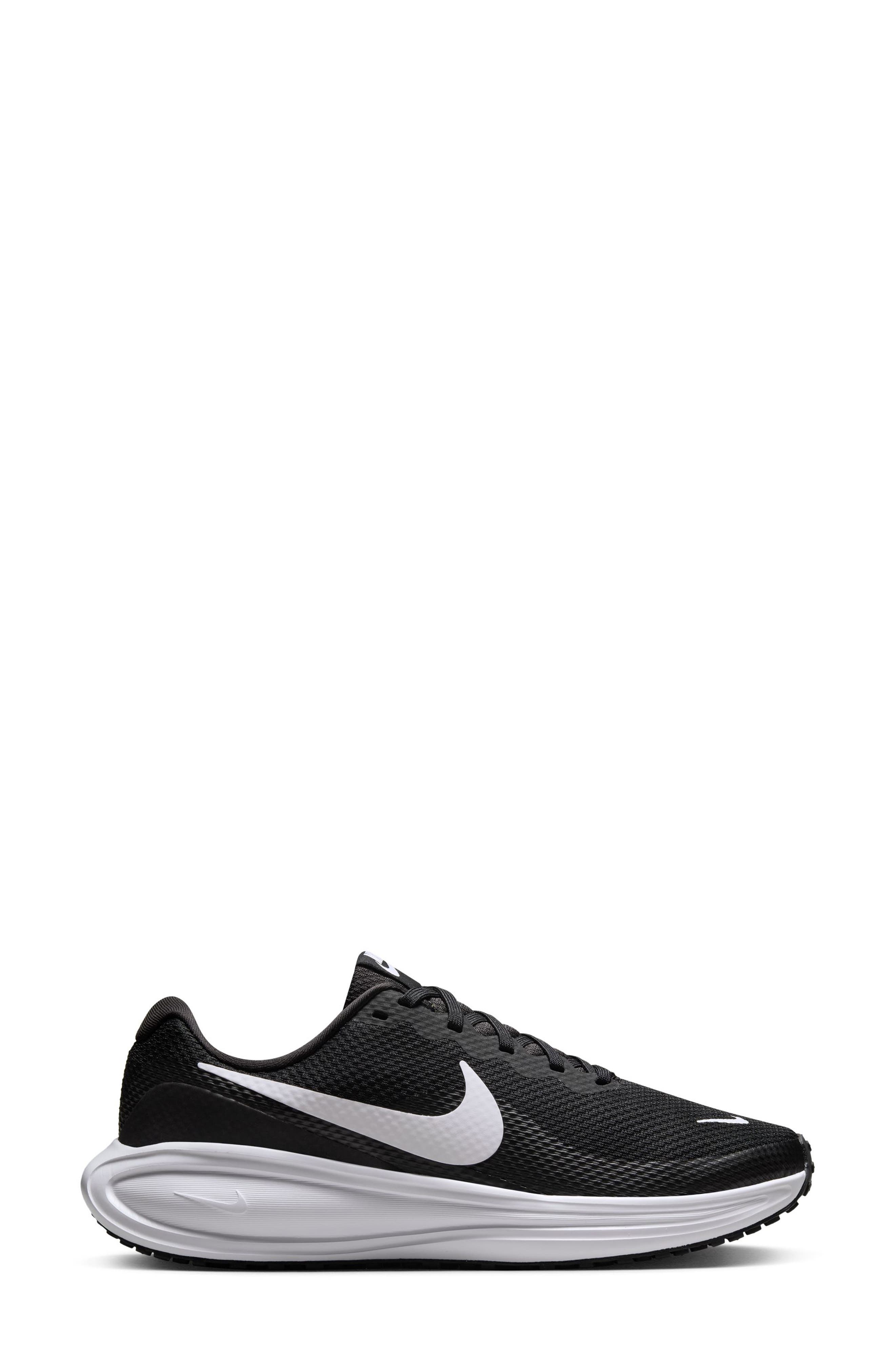Nike Revolution 8 Running Shoe, Alternate, color, Black/ White/ Black