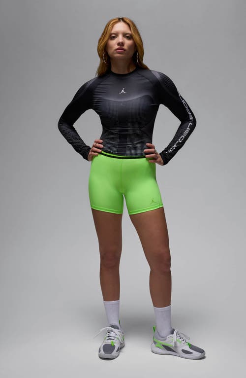 Shop Jordan Sport 5" Bike Shorts In Electric Green