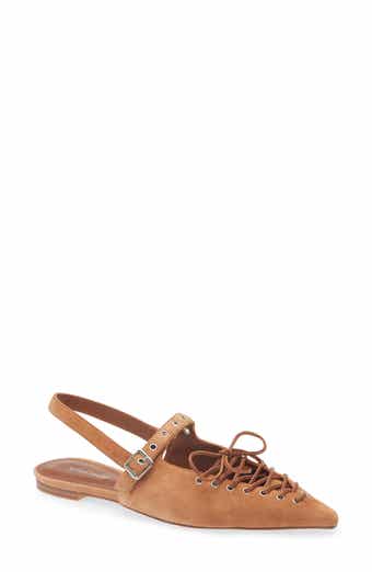 Jeffrey Campbell Geralt Pointed Toe Slingback Flat