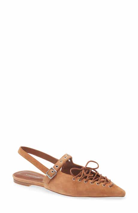 Jeffrey Campbell Geralt Pointed Toe Slingback Flat