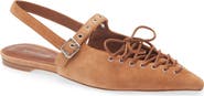 Jeffrey Campbell Geralt Pointed Toe Slingback Flat