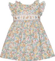 Iris & Ivy Kids' Bunny Smocked Waist Dress