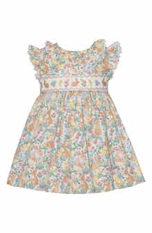 Iris & Ivy Kids' Bunny Smocked Waist Dress