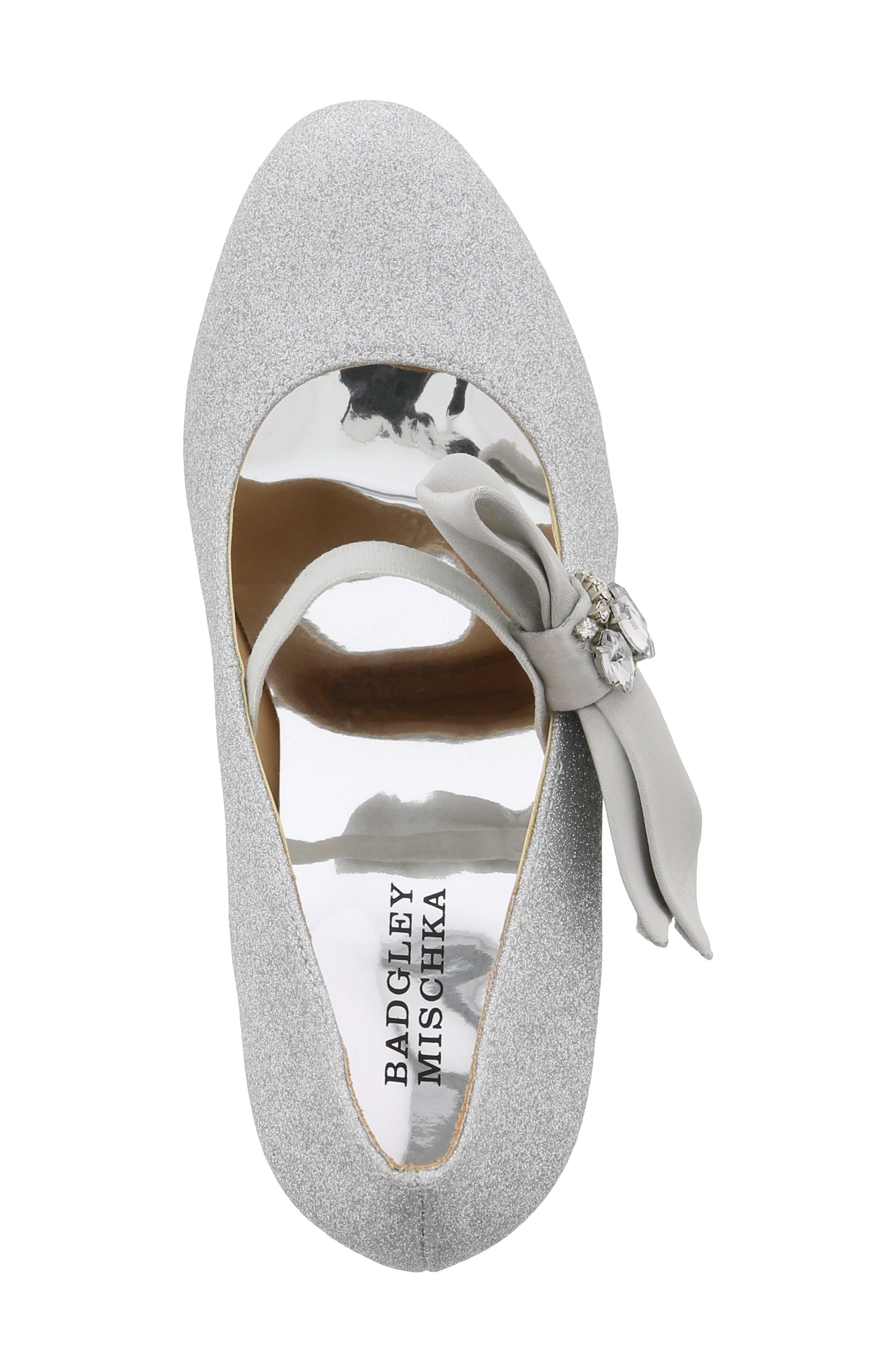 Badgley Mischka Collection Badgley Mischka Kylie Bow Pump, Alternate, color, 