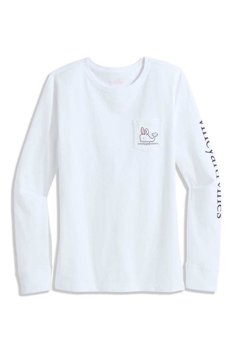 vineyard vines Whale Logo Graphic Long Sleeve T-Shirt, Main, color, 
