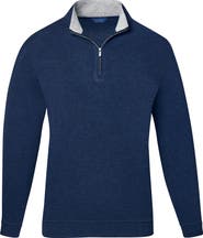 David Donahue Quarter Zip Pullover