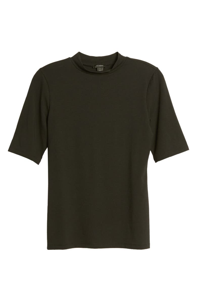 Halogen<sup>®</sup> Mock Neck Knit Top, Alternate, color,