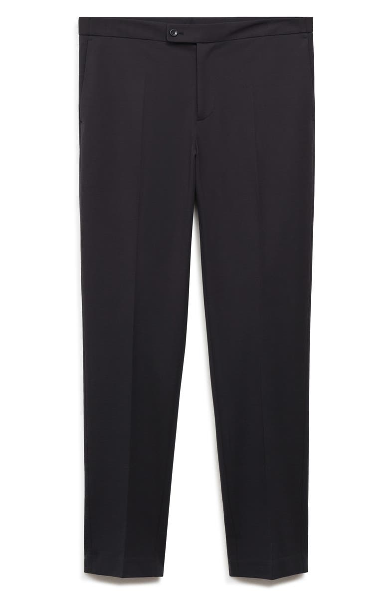 MANGO Slim Fit Suit Pants, Alternate, color, Dark Navy