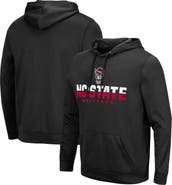 COLOSSEUM Men's Colosseum Black NC State Wolfpack Lantern Pullover Hoodie