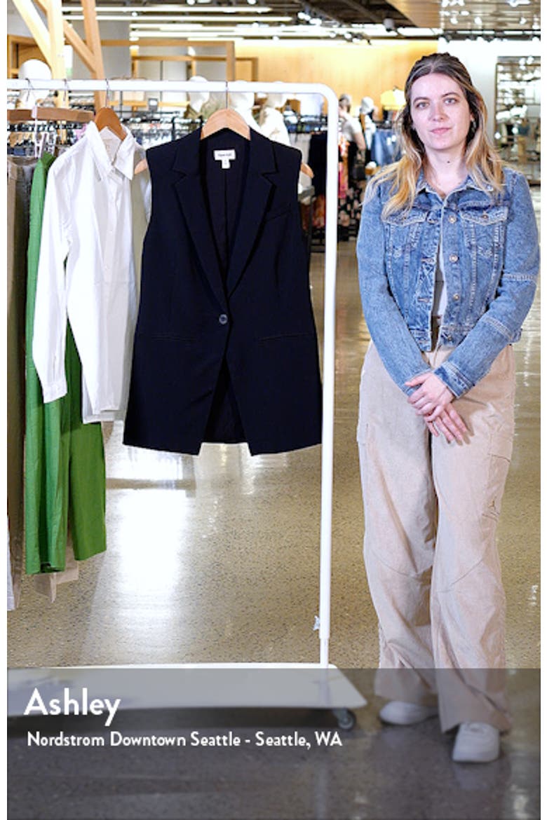 Tailored Long Vest video
