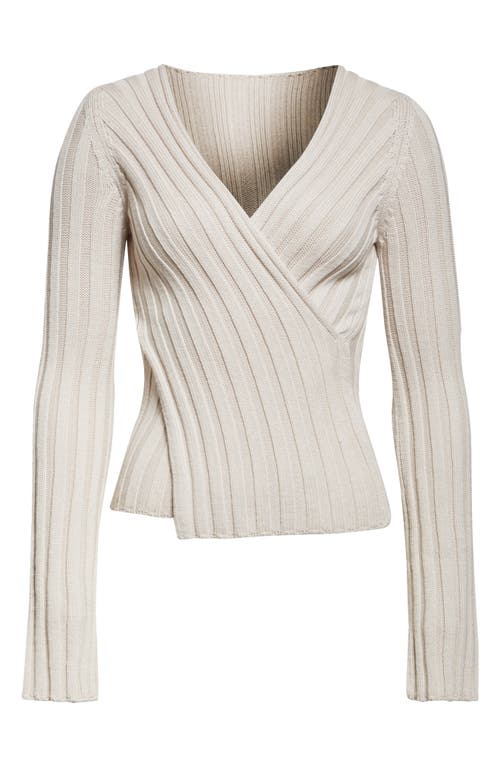 Paloma Wool Valeria Reversible Merino Wool Sweater In Neutral