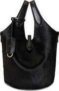 Polo Ralph Lauren Mini Haircalf & Leather Crossbody Bag