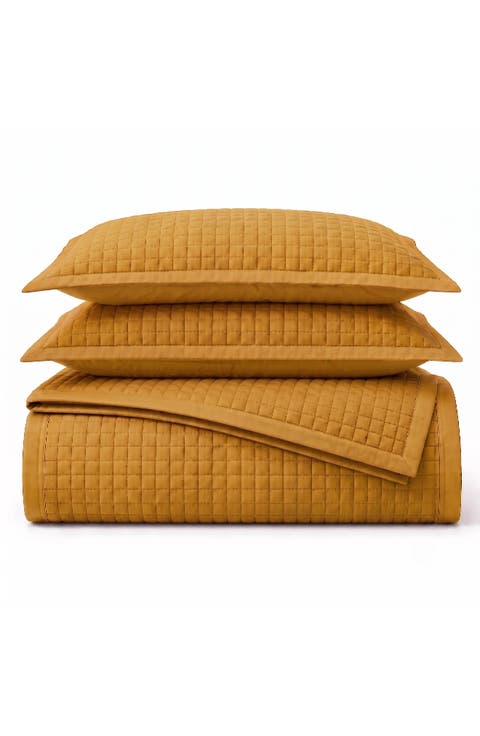 Naples 3-Piece Oversized Quilt Set