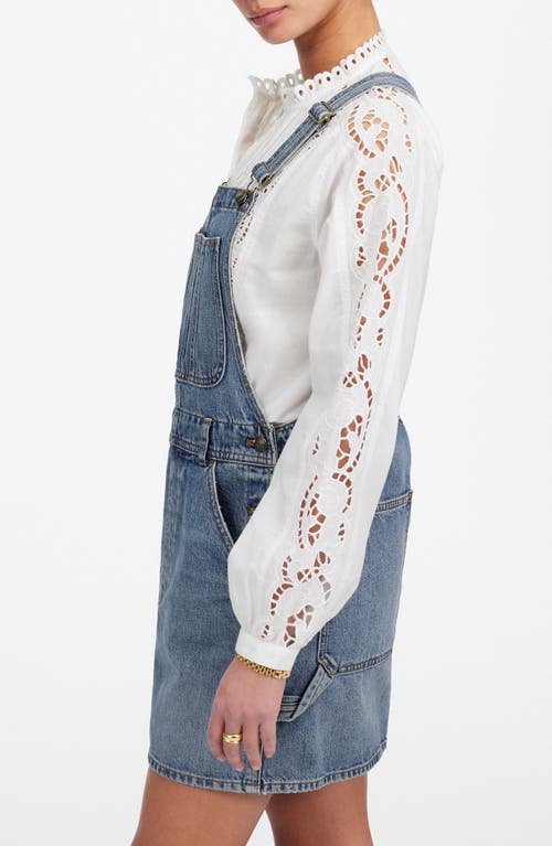 Madewell Boxy Mini Skirtall In Billings Wash
