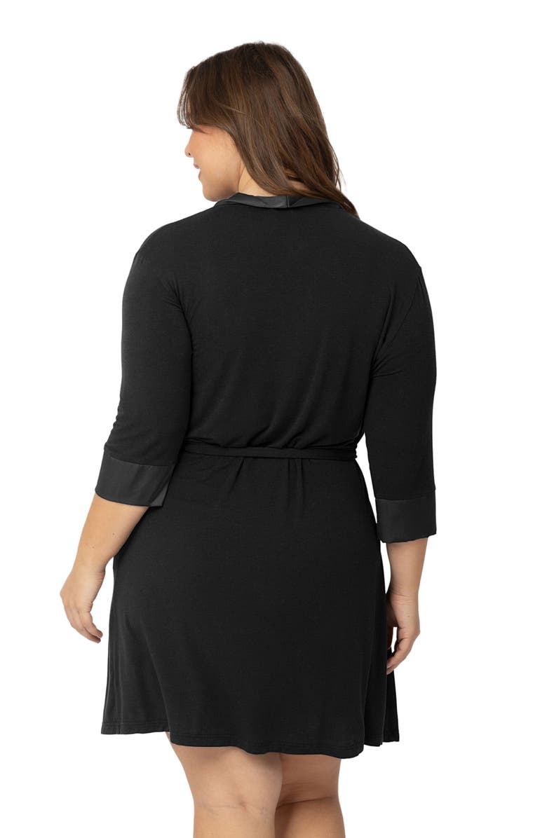 Kindred Bravely Emmaline Robe, Alternate, color, Black