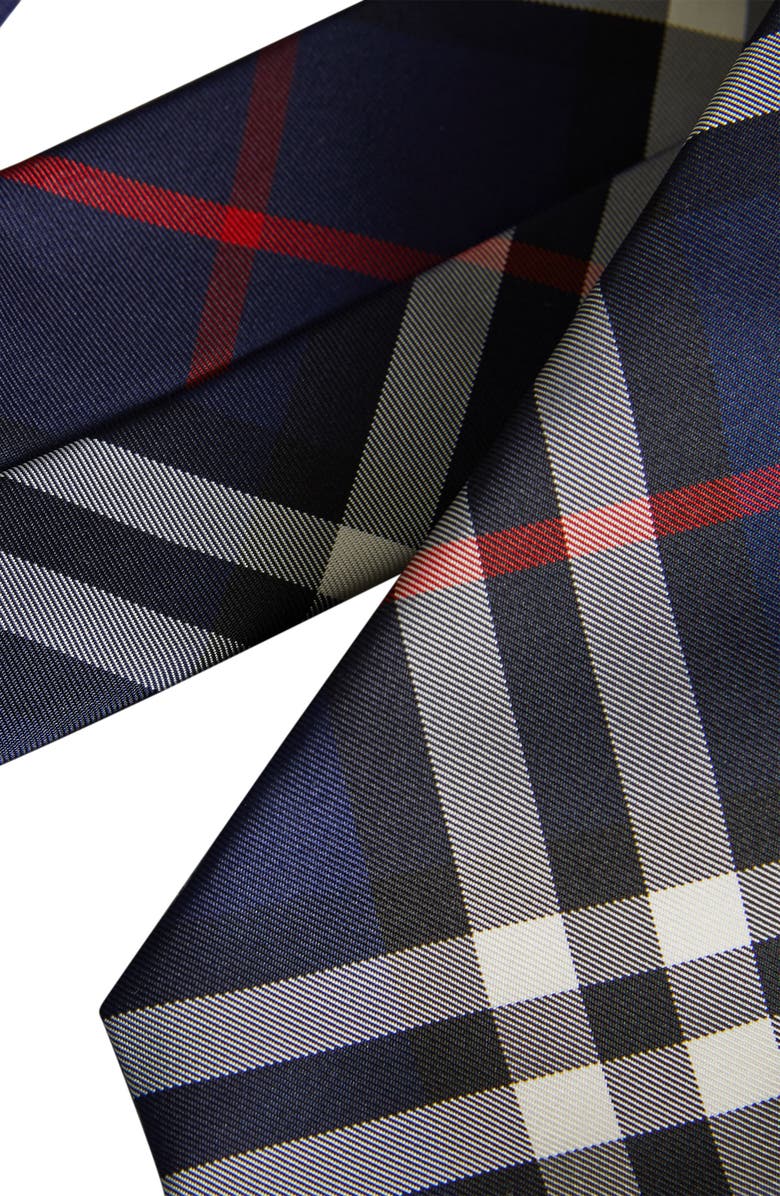 Burberry Manston Check Silk Tie, Alternate, color, 