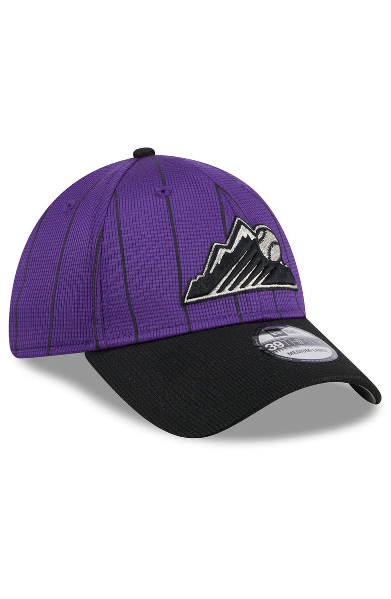New Era Men's New Era Purple Colorado Rockies 2025 Batting Practice 39THIRTY Flex Hat, Alternate, color, Purple